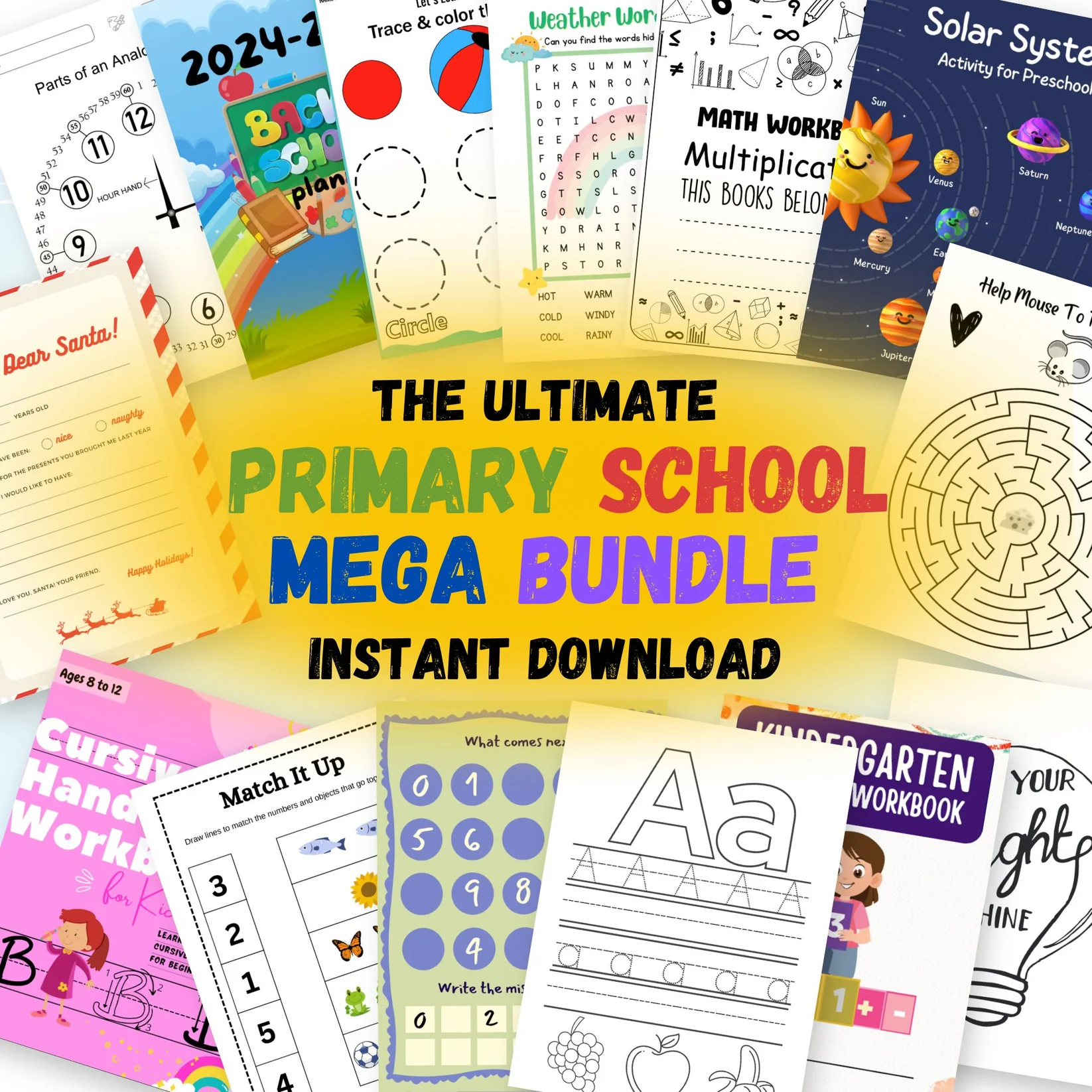 Done for You 35000+ Educational Resources Bundle with MRR/PLR