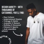 900K Designs for Your Clothing Business: The Ultimate T-Shirt Design Mega Bundle with Resell Rights - Image 2