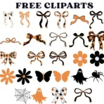 Spooky Alphabet Doodle Font with Cliparts Set & Our Entire Doodle Font Library